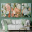 Bouquet Scatter I, reproduction sur toile 3 pièces-91891195-91891194