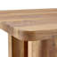 Ensemble de table de salle à manger élégant avec chaises en tissu technique - Finition en bois brun, coussins incurvés, design moderne