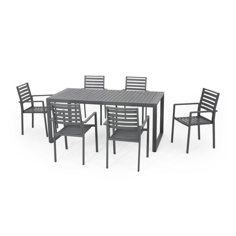 Ensemble de salle à manger 7 pièces Arwaa