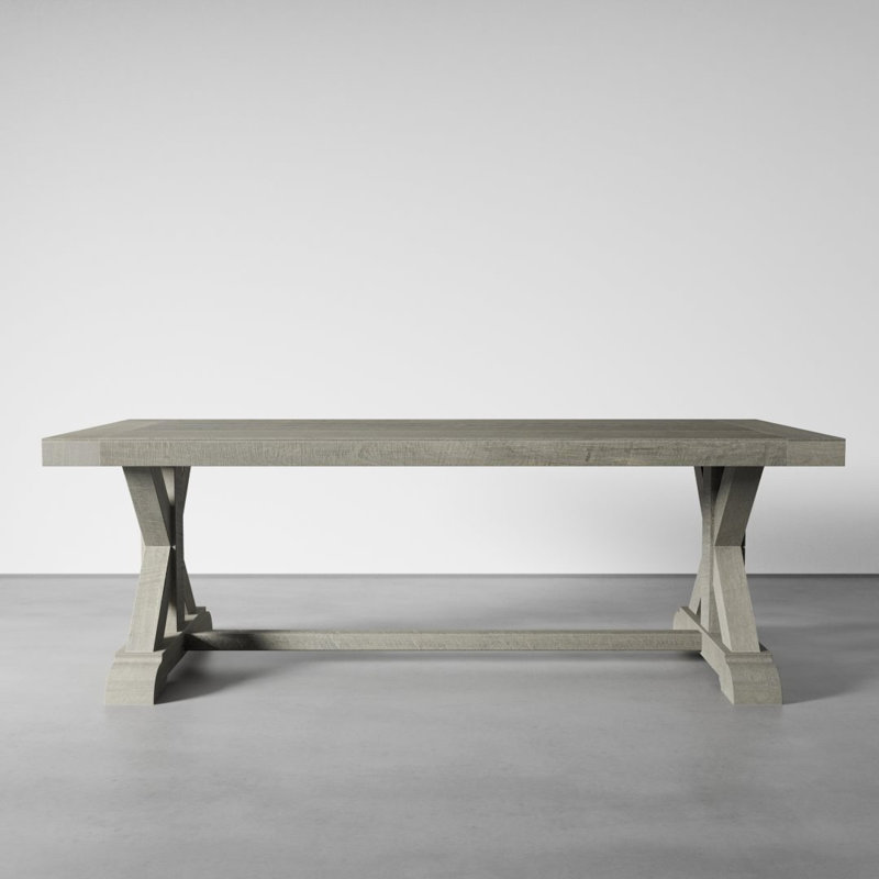 Table de salle à manger Madera, Gris rustique, L 78 po x l 35 po