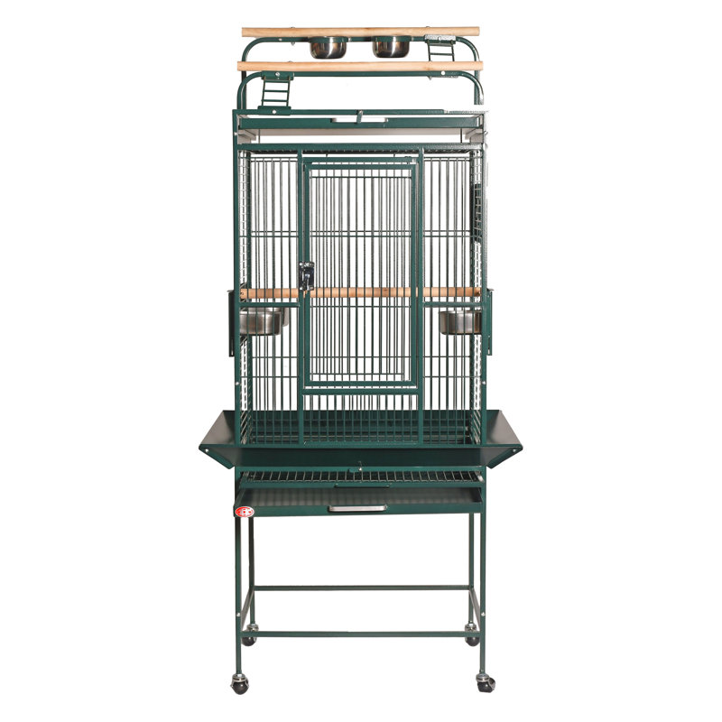 Play Top Cag Vert Moyen, 62 " H x 22 " W x 24 " D, Vert