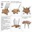 Solid Wood Top Single Coffee Table