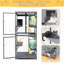 Accessoire pour fenêtre pour chat Coziwow, Catio