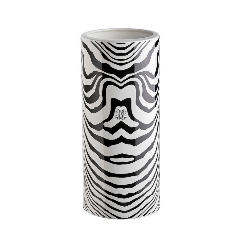 Vase ZEBRAGE, 14" H x 6.3" W x 6.3" D