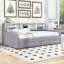 Lit de jour simple rembourré avec tablettes et tiroirs-1569372518