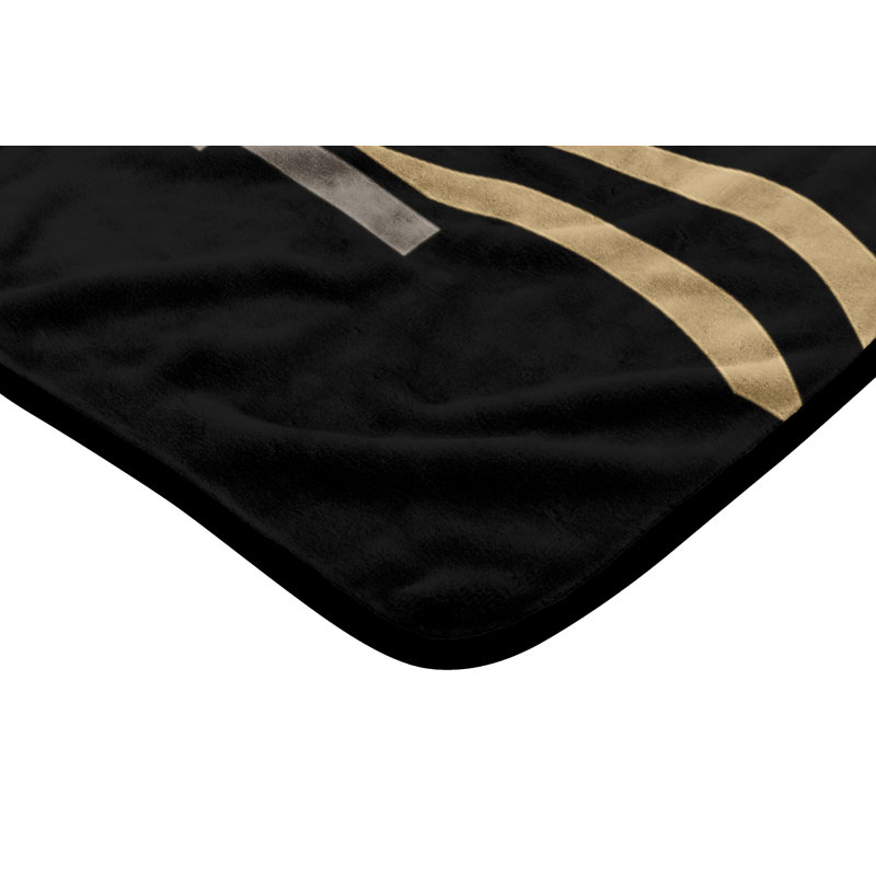 Throw Blanket, Black/Yellow, Purdue Boilermakers