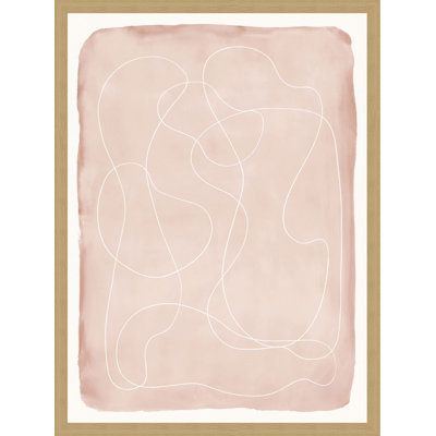 Scattered Thoughts (Blush) 4 Print by Thom Filicia