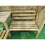 Valencia 200cm W x 200cm D Solid Wood Arbour with Bench