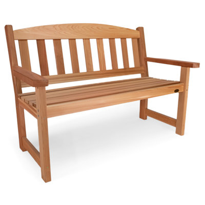 Western Red Cedar Garden Bench