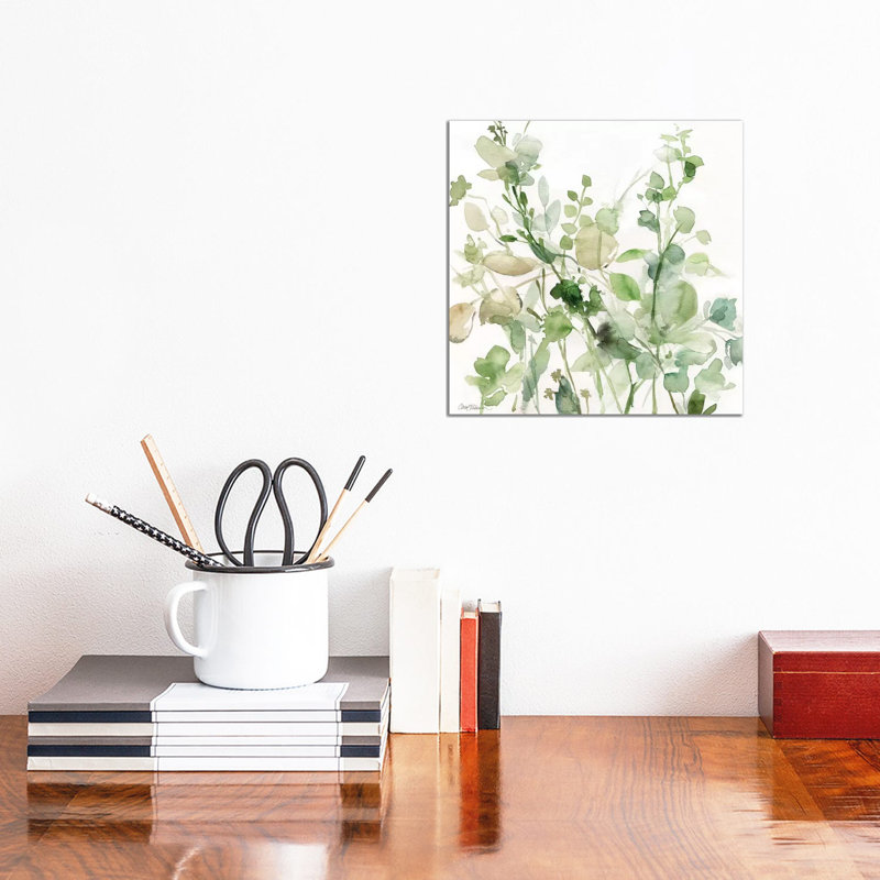 Sage Garden II by Carol Robinson - Wrapped Canvas Painting, 66.04 cm H x 66.04 cm W x 3.175 cm D