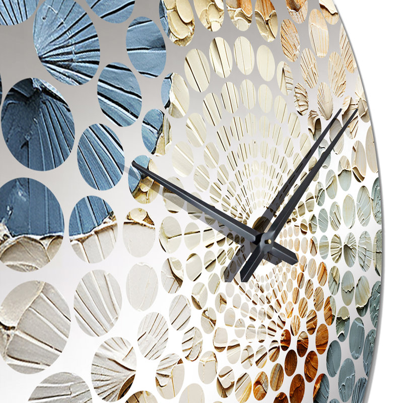 Kadynn - Seashell Wall Clock, Small
