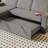 Lulla 85.11" Pull Out Sleeper L-Shaped Sofa with Storage Chaise-62014831