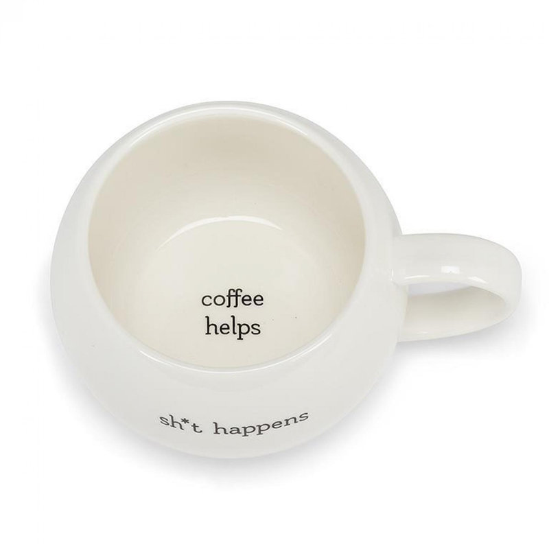 Tasse à café Sh * T Happens