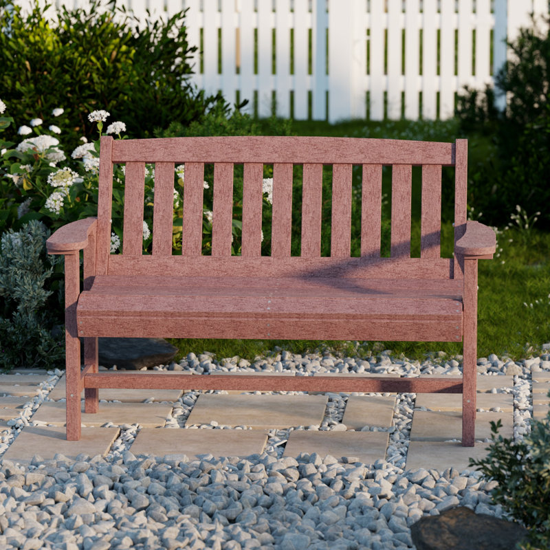 Banc Classic Mission, Bois de cerisier