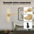 Dimmable Adjustable Color Temperature Chargeable Rotatable Led Wall Lamp With Touch And Remote Control-1073207934