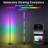 Jakylin 69'' Black LED Novelty Floor Lamp