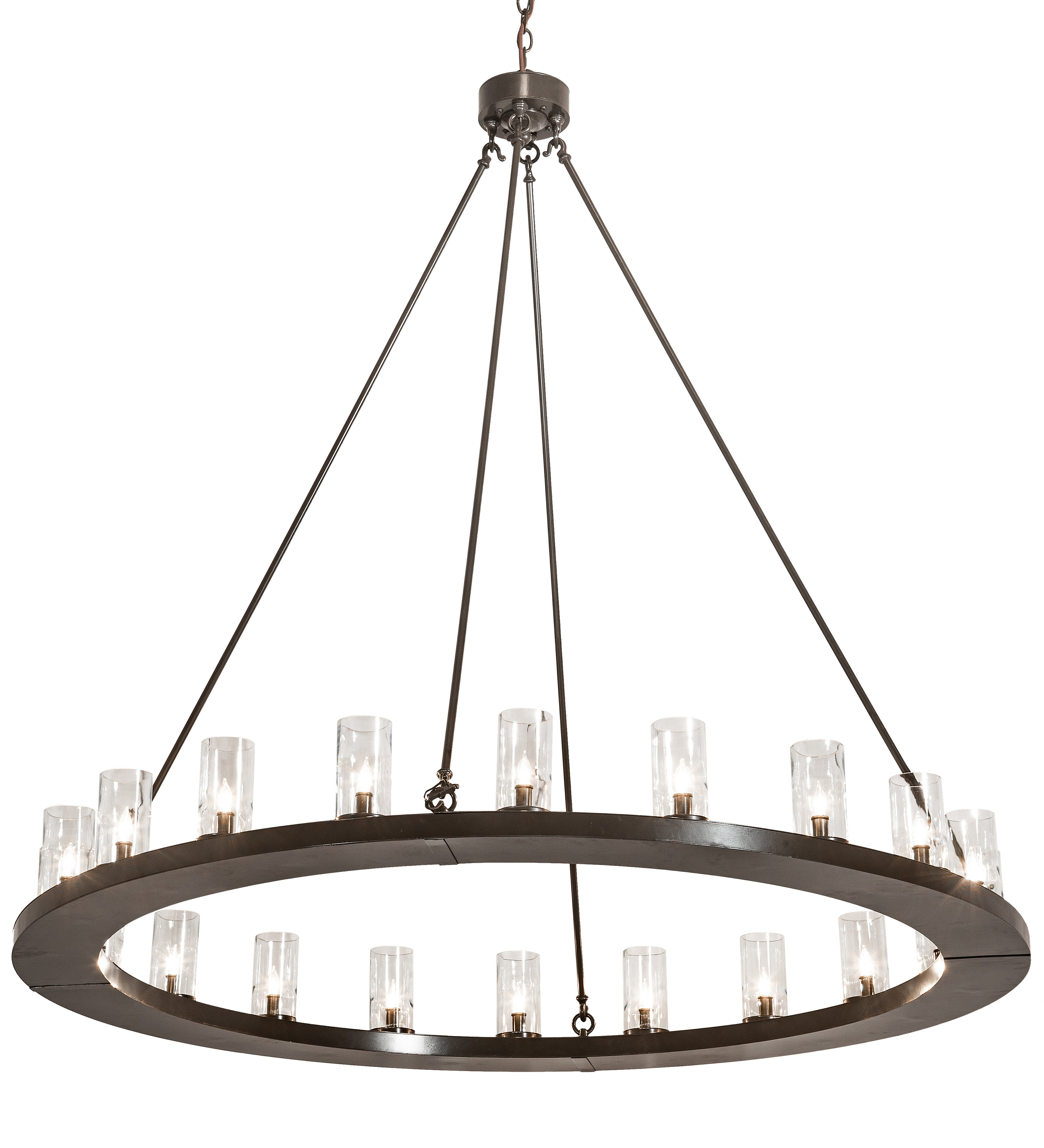 2nd Ave Lighting Loxley 20 - Light Wagon Wheel Chandelier | Wayfair