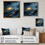 Glorying Galaxy Black Hole - Abstract Spirals, art mural-856142769-856142771