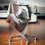 Gris gris, aquarelle de cheval - Coussin imprimé animal-29516763-29516767