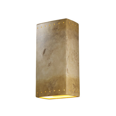Gesche Ceramic Flush Mounted Sconce