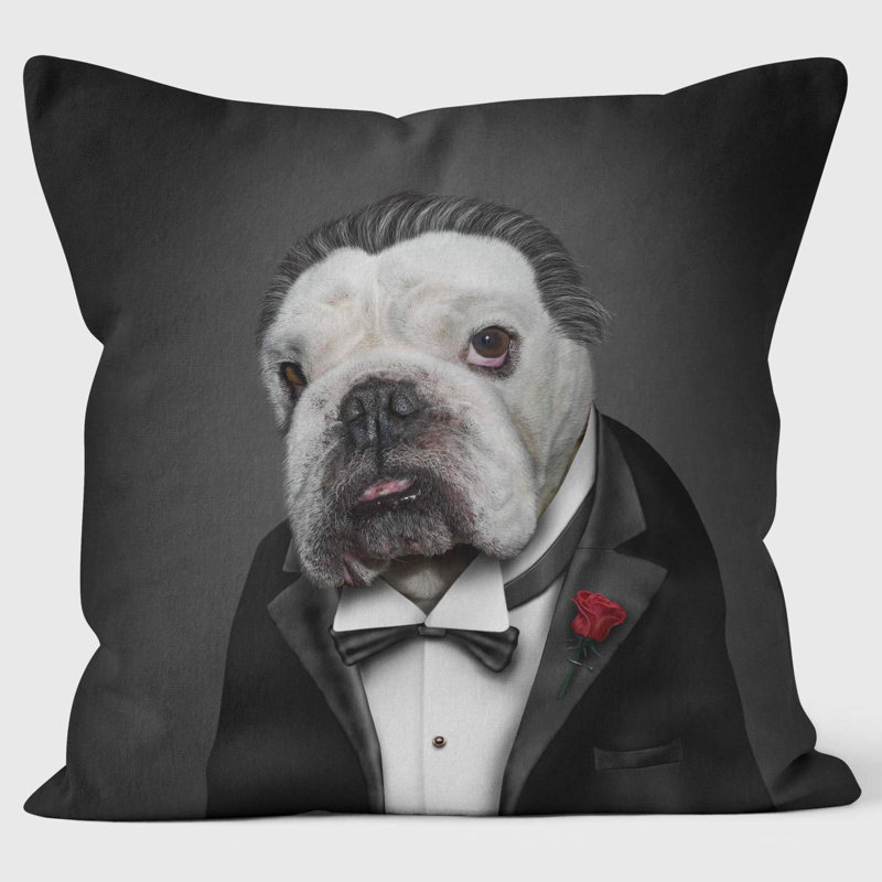 Dog Father - Pets Rock Cushion