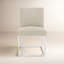 Chaise d'appoint rembourrée en acier inoxydable Athens-1301241972-1213203037