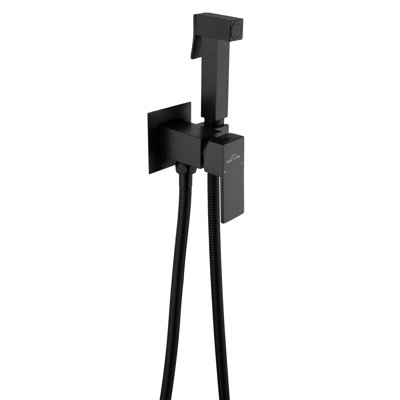 Wall Mounted Hot and Cold Bidet Sprayer Faucet Set