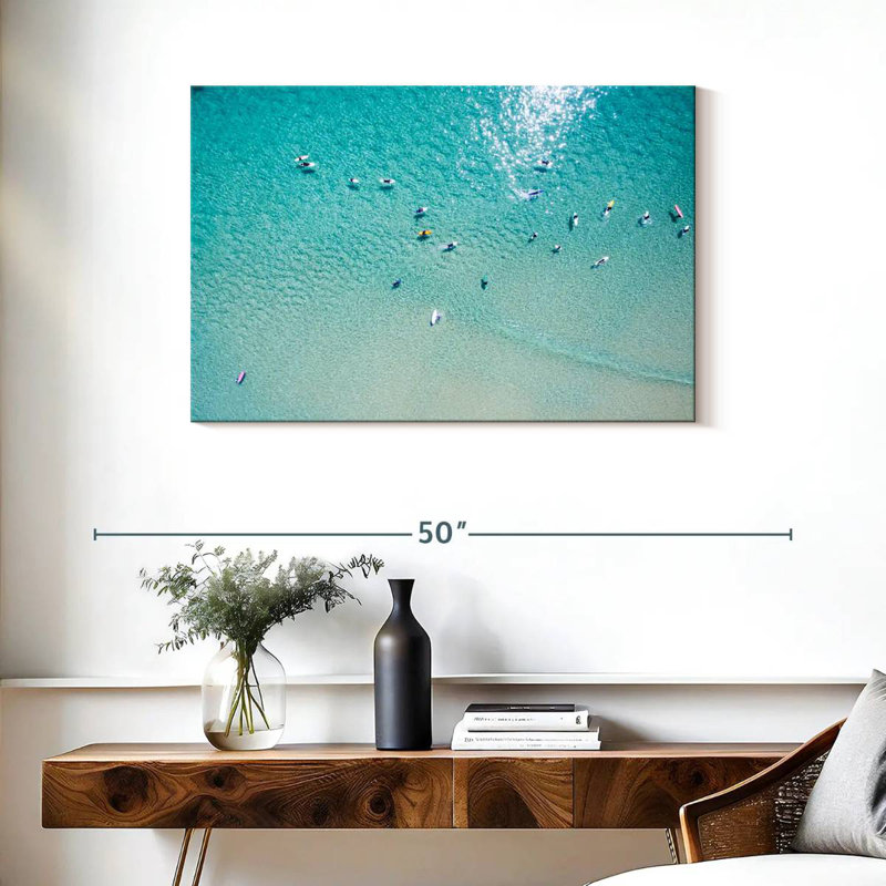 Sireci Summer Beach Surfers, 24" H x 36" W