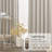 Pinch Pleated Curtains,Semi-Sheer Drapes Back Tab Pinch Pleat Curtain with Hooks+Rings-1712011535-1742040084