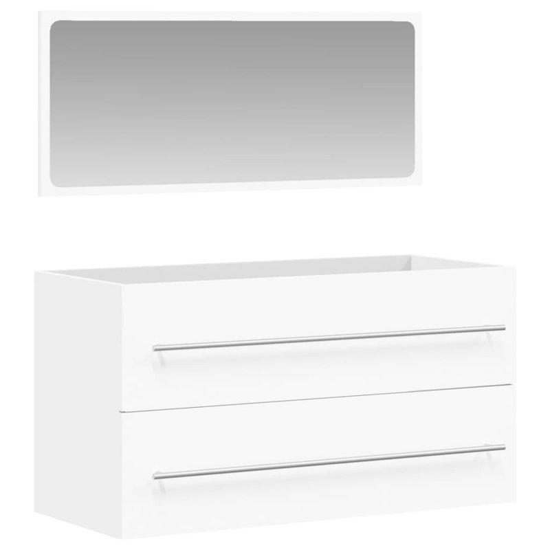 Autra Freestanding Bathroom Cabinet, White
