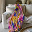 Vibrant Leaf Art - 1 pièce Sherpa Premium-100733592