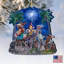 Ornement en forme de fêtes de noël en bois pour noël magic of trois kings