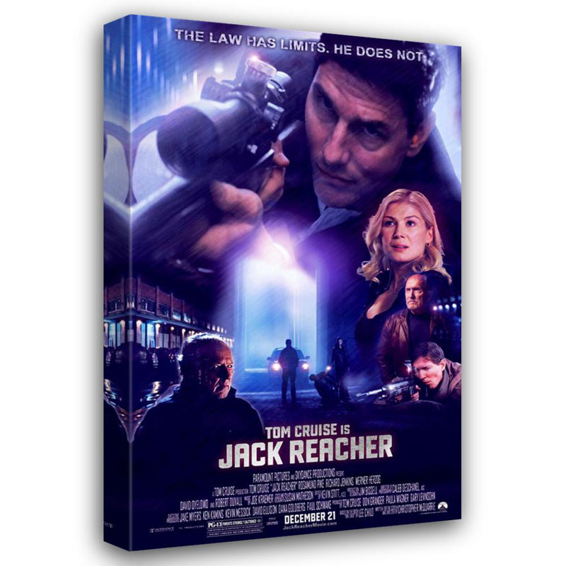 Jack Reacher, 18" H x 11" W