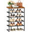 Range-chaussures à 5 niveaux de style industriel