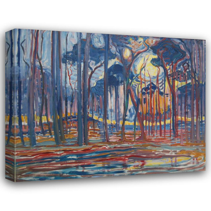 Woods near Oele, 28'' H x 35'' W