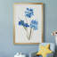 «Blue Blossom Botanical I», peinture sur toile encadrée-861688771-861688768