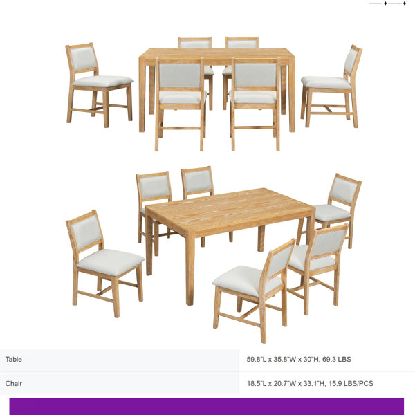 Dimensions du produit