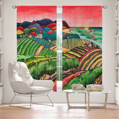 Ensemble de rideaux 2 pièces Franciska