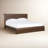 Marica Platform Bed In English Walnut-2019859911