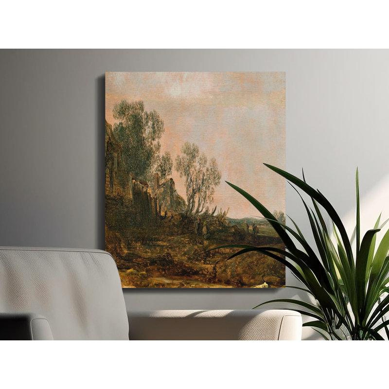 1 Piece Wrapped Canvas Wall Art Set, 30.48 cm H x 22.86 cm W