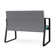 Waterfall Waiting Reception Loveseat Sled Base Metal Frame