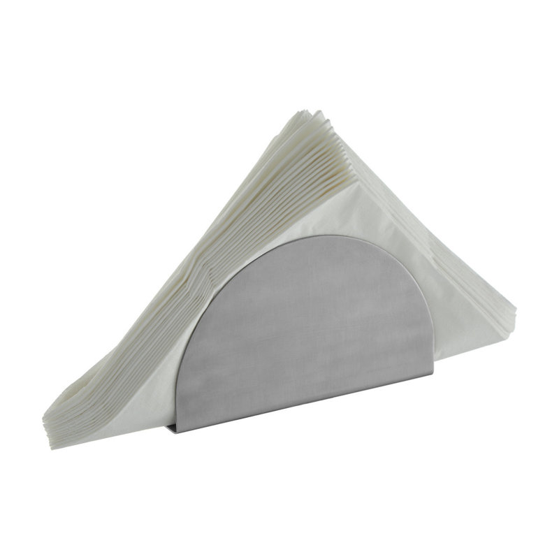 Mixology Stainless Steel Freestanding Napkin Holder