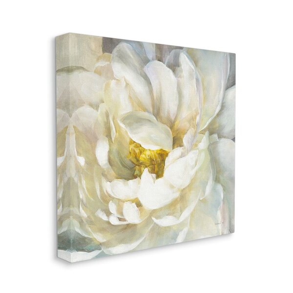 Winston Porter Floral Close-up Petals Nature Yellow White Painting by ...