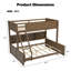 Lit simple superposé au-dessus de grand lit simple avec armoires de rangement et ports USB-567726071-567726068