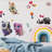 Fantasy & Sci-Fi Non-Wall Damaging Wall Decal