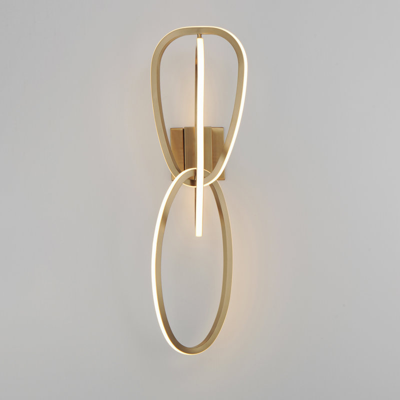 Coeyn-Wall Sconce, Brushed Champagne