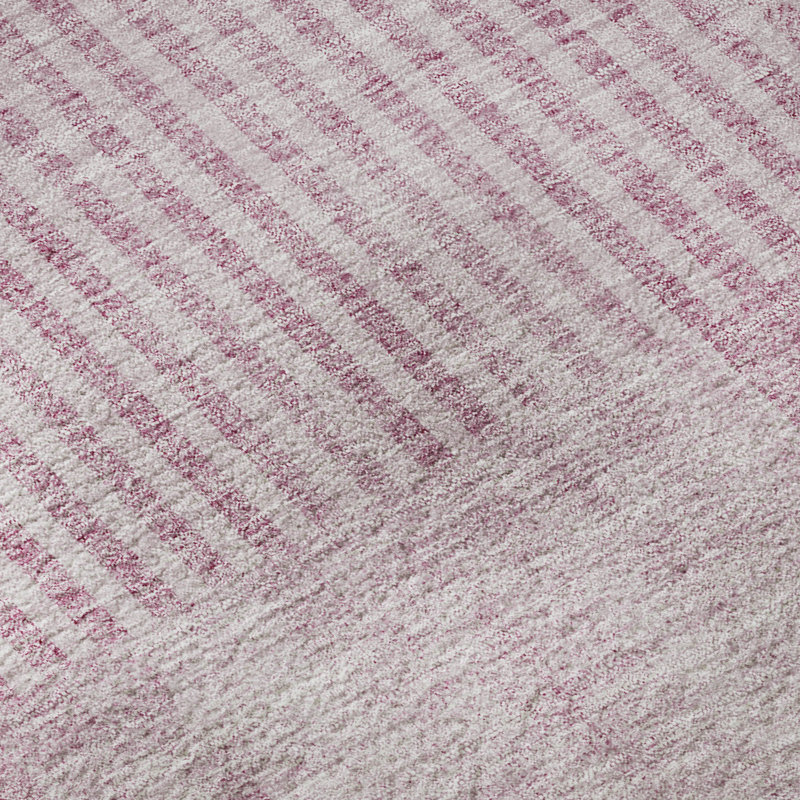 Premium Machine Washable Prisco Blush Rug, Rectangle 10' x 14'