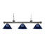 Luminaire suspendu linéaire à 3 lumières pour table de billard Chevelle-22737124-22737128