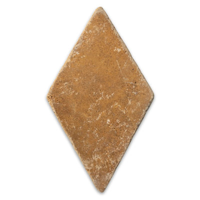 Gold Yellow Travertine 9” Diamond Tile