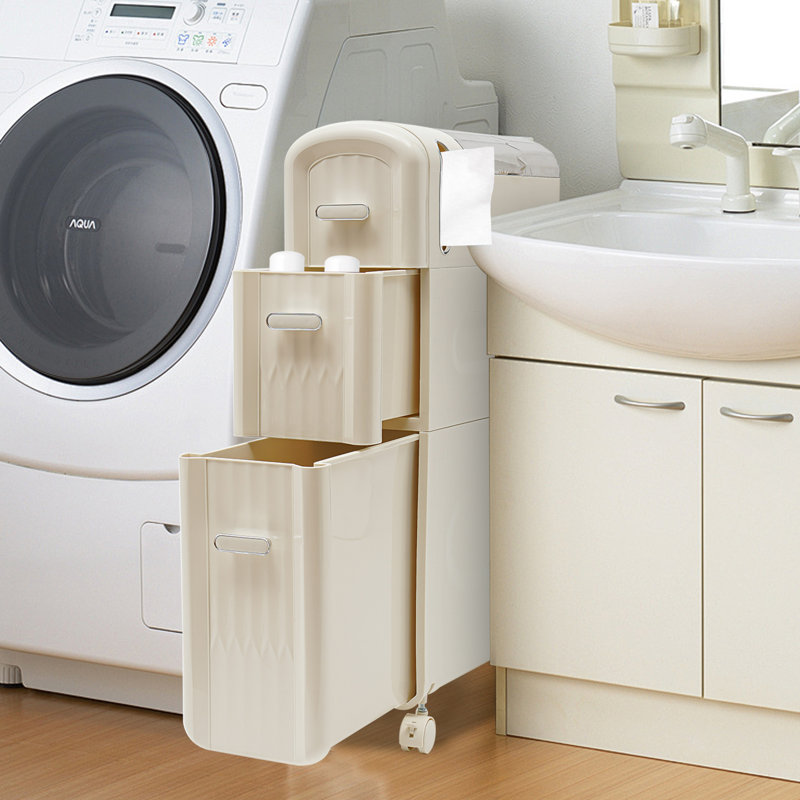 Audrie Freestanding Linen Cabinet
